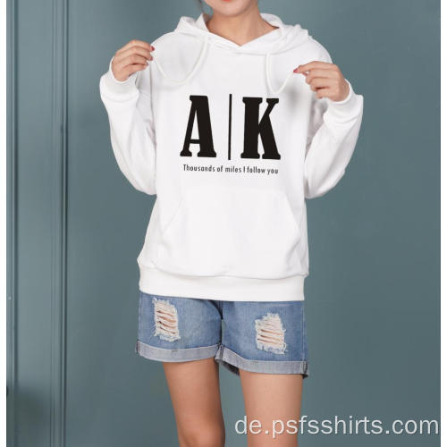 Bedruckte Hoodies mit drei Farben